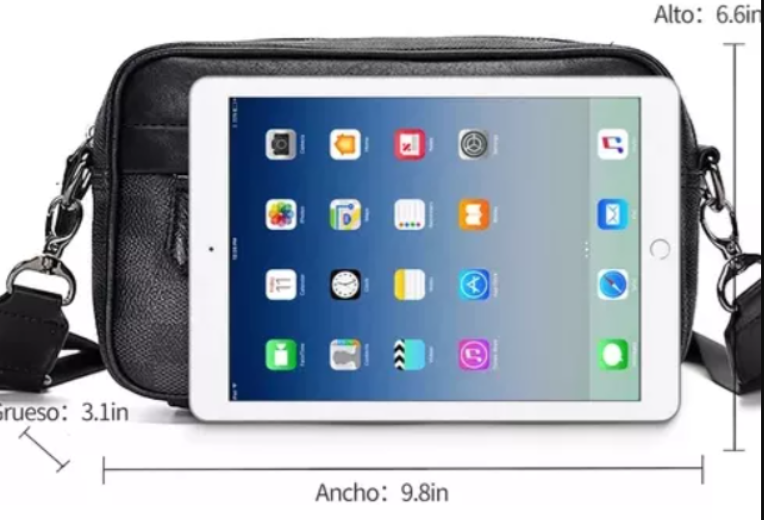 BOLSO BANDOLERA PARA HOMBRE EN CUERO💸